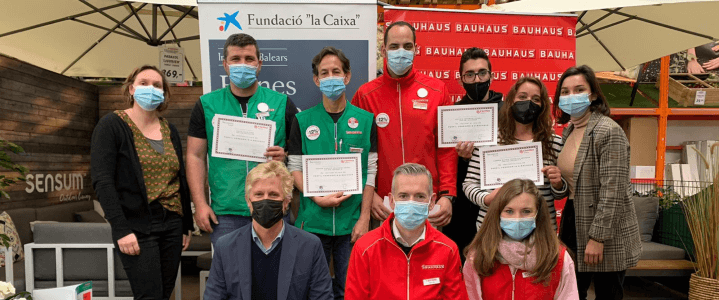 El Curs de Venedor/a del Punt de Formació Incorpora de Càritas Diocesana de Mallorca acaba amb vuit insercions laborals