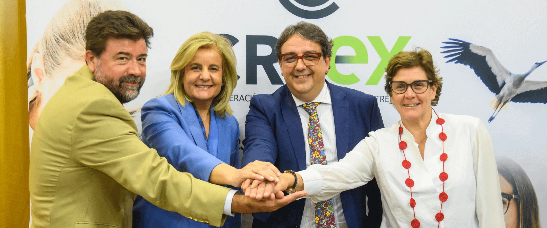 Fundació Cresem, Fundació CEOE i Fundació ”la Caixa” s’uneixen en pro de la inserció laboral dels col·lectius vulnerables a Extremadura