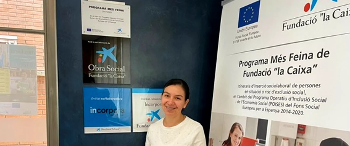“El programa Incorpora me ha dado la posibilidad de usar mis propias herramientas para buscar trabajo”