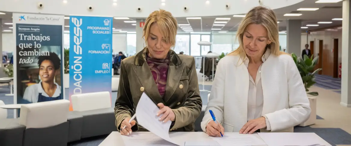 La Fundación Sesé s'uneix al programa Incorpora per fomentar la inserció laboral de persones vulnerables