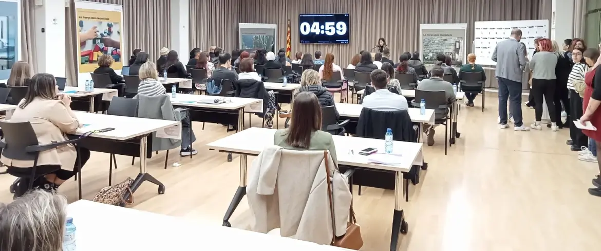 La Diputación Provincial de Lleida acoge un speed dating para favorecer la inclusión sociolaboral de personas vulnerables