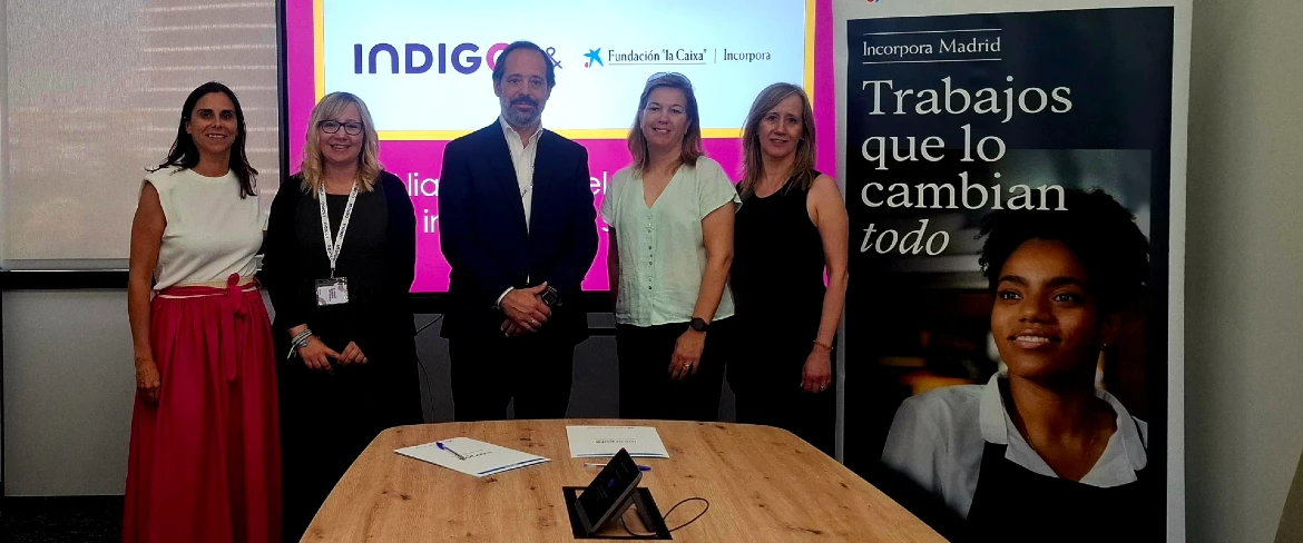 GRUPO INDIGO i el programa Incorpora, units per a fomentar la inserció laboral de persones amb especials dificultats per accedir al mercat laboral