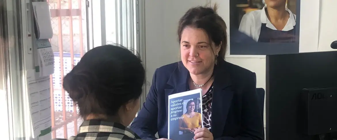 La experiencia de Raquel Prieto como técnica de inserción laboral y prospección empresarial en el programa Incorpora